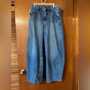 Wide-Leg Uniqlo jeans